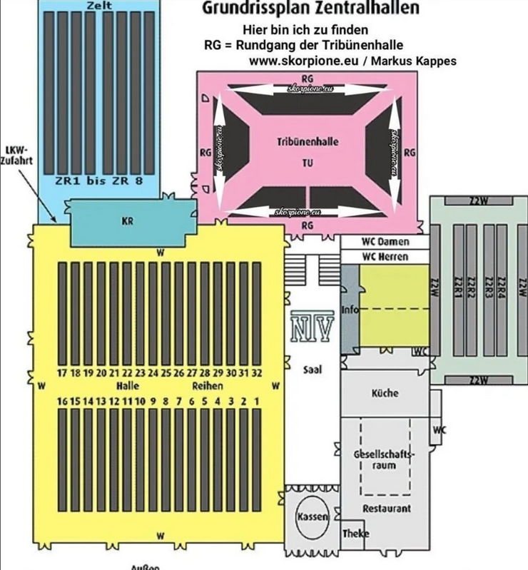 Hallenplan Hamm